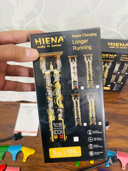 (Made in Korea 🇰🇷) Stainless LCD Display Electric Trimer 3 Hours Battery