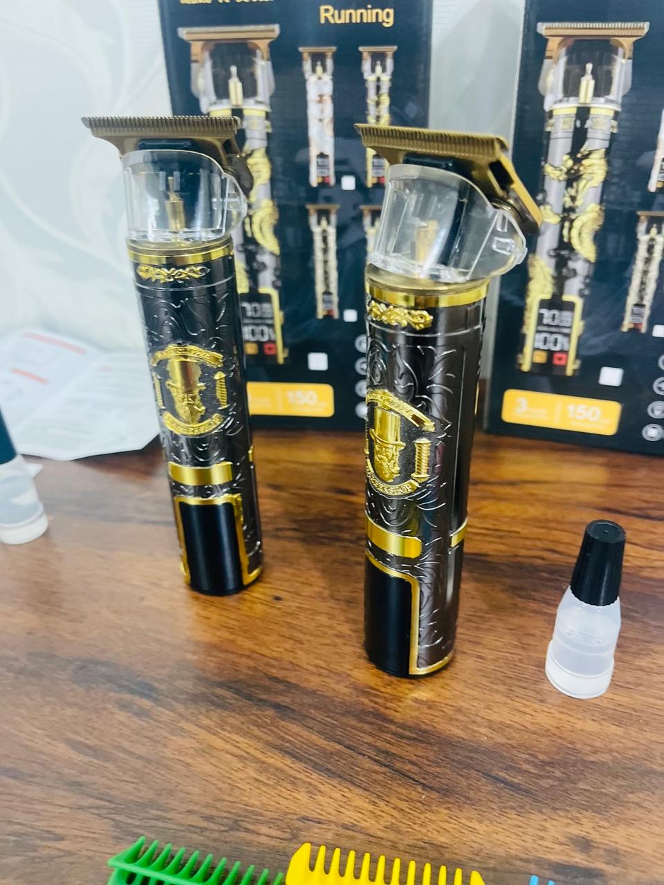 (Made in Korea 🇰🇷) Stainless LCD Display Electric Trimer 3 Hours Battery