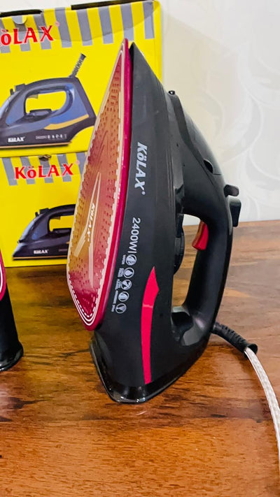 GERMANY Imported Kolax Steam Iron - 2400 Watt Premium Quality
