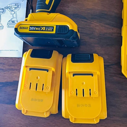🔩 DeWalt Brushless Circuitry Drill Set – Double 20,000mAh Battery | Heavy-Duty Power