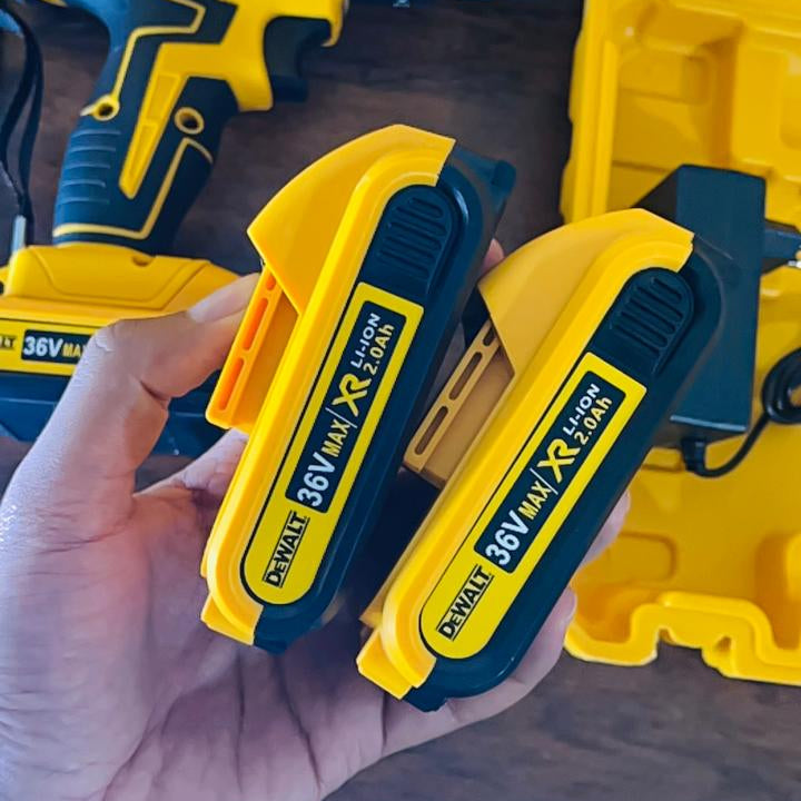 🔩 DeWalt Brushless Circuitry Drill Set – Double 20,000mAh Battery | Heavy-Duty Power